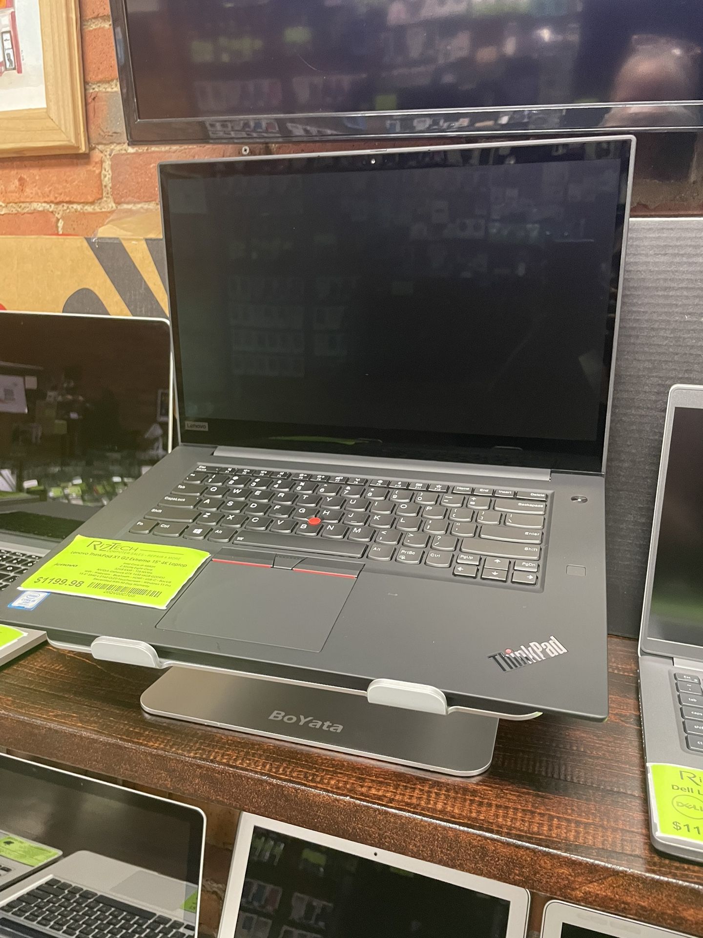 Lenovo ThinkPad X1 G2 Extreme 15" 4K Touchscreen Laptop Intel Core i9 8Core 32GB RAM 1TB SSD 4GB GPU