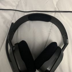 A10 Black Wired Gaming Headset for PlayStation 4 