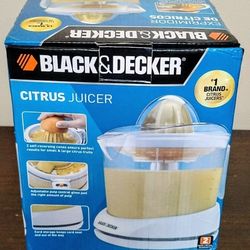 NEW Black & Decker Citrus Juicer NIB CJ625