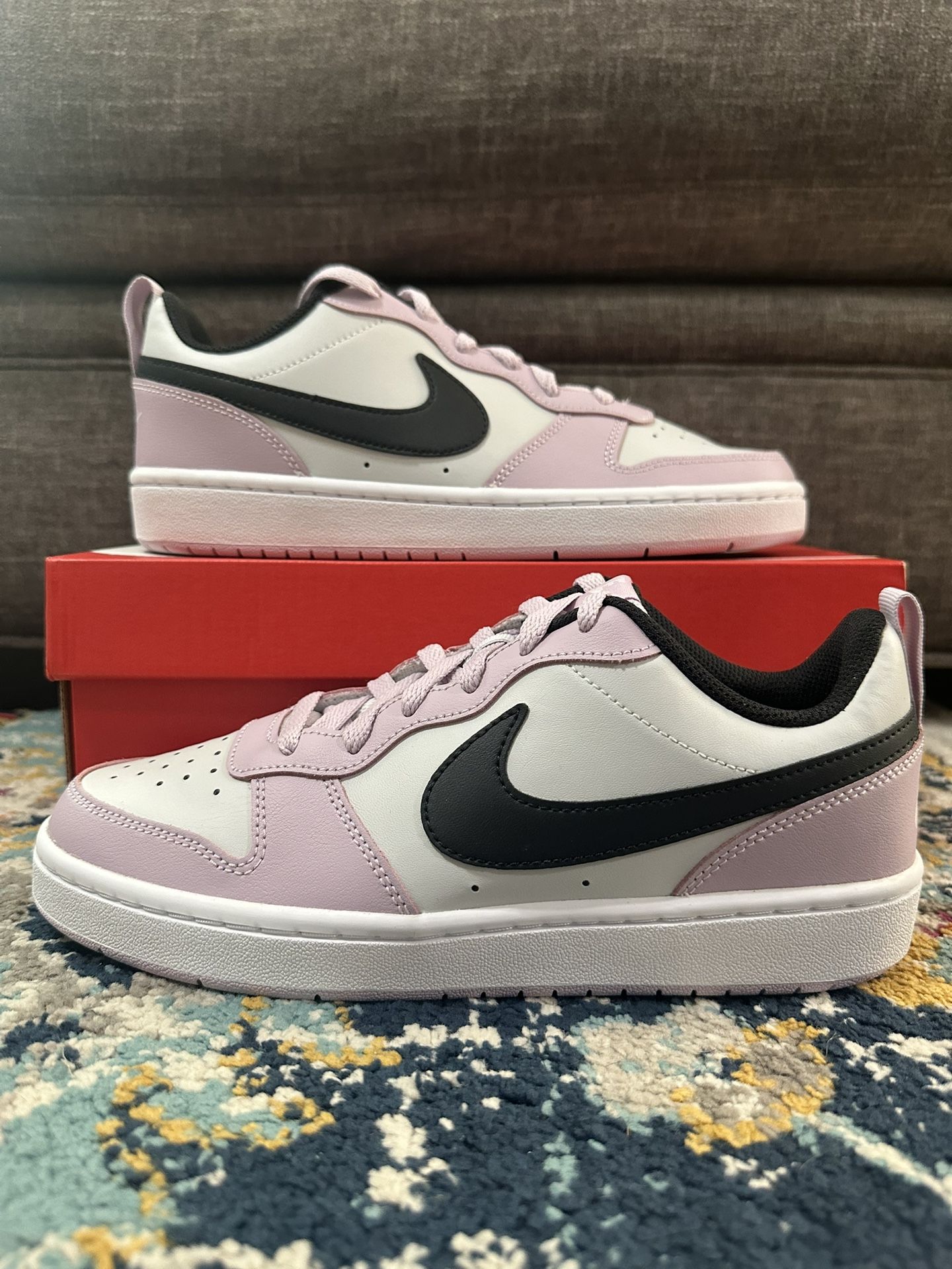 Nike Court Borough Low 2 GS “Photon Dust Off Noir”
