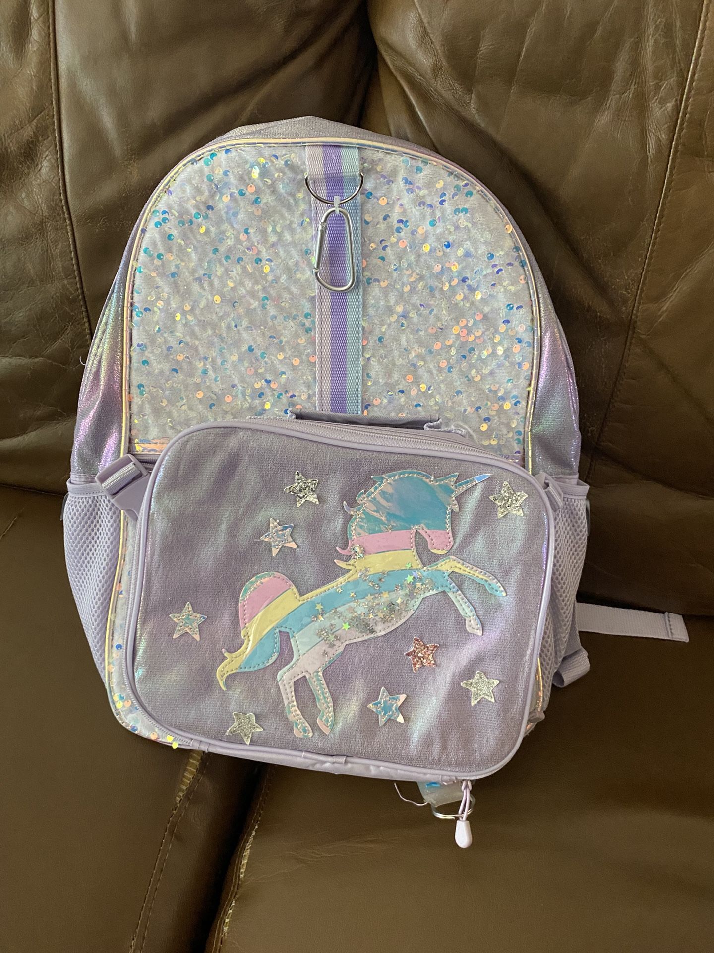Backpack With Lunch Bag