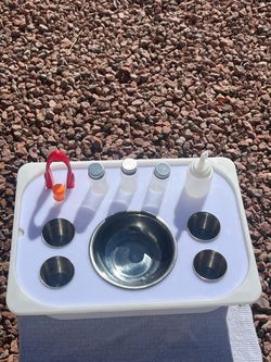Montessori Sensory Bin Water and Potion Play Insert tray (Fits IKEA Trofast / Flisat) funnels & more