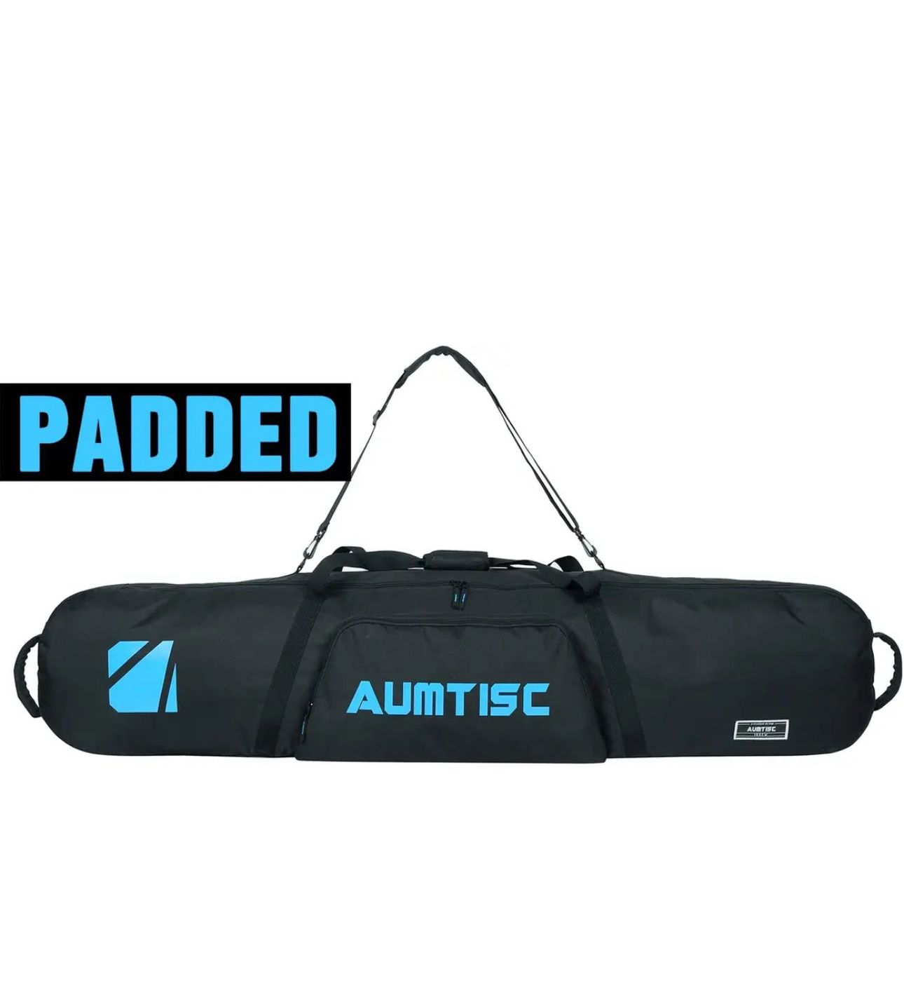 Snowboard Bag 155 Padded for Travel Bag with Storage Compartments