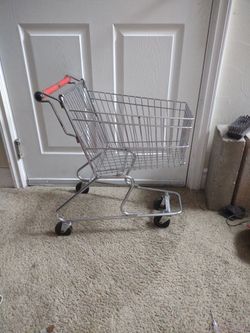 Miniature Shopping Cart