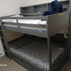 Twin Over Twin Bunk Bed