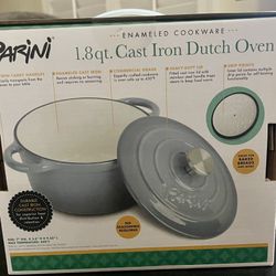 1.8qt Cast Iron Dutch Oven Enameled Cookware