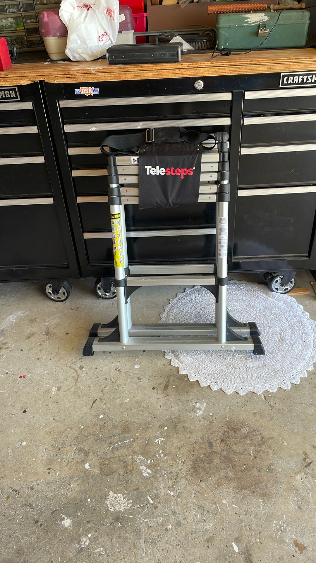 Eight Foot Telestep ladder
