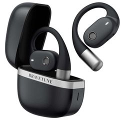 Wireless Open Ear Earbuds, Open-Ear True Wireless Headphones, Bluetooth Headphon