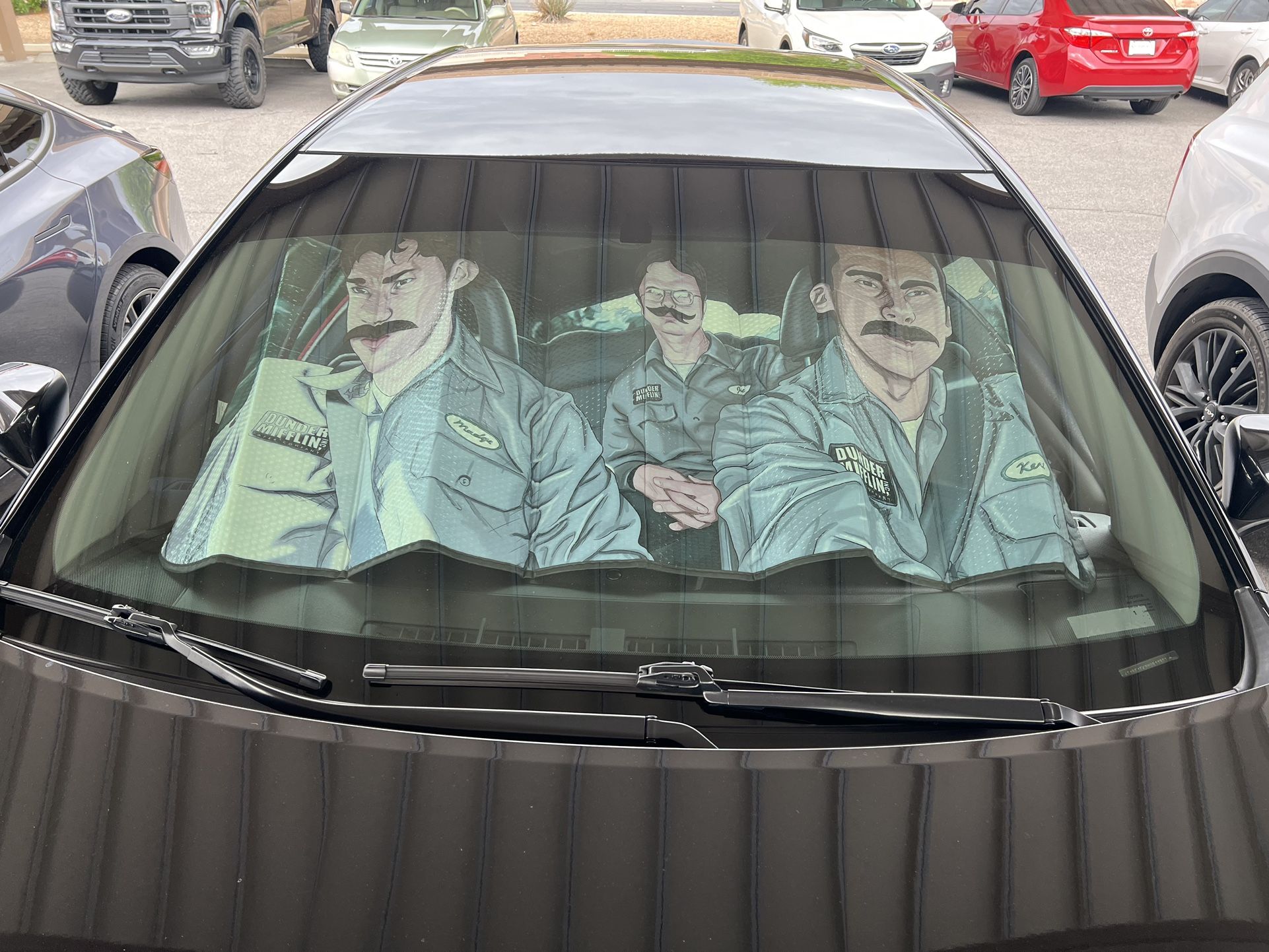 The Office Car Sun Shade