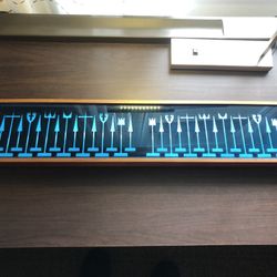 Vintage 1962 Austin Cox Aluminum Chess Set