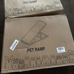 Plastic Adjustable Pet Ramps New