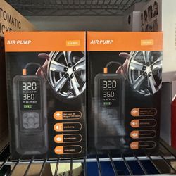 Y34 Tire Inflator Portable Air Compressor,4X Faster Inflation,10000mAh Cordless/12V DC