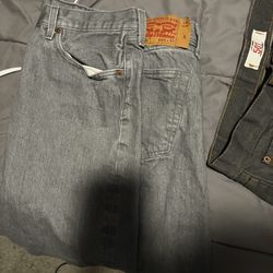 Two Pairs Of Levi’s 501s