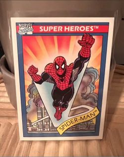 1990 Marvel Comics Trading Card #30 Spider-Man Series 1