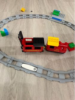 Lego Duplo Train Conductor 10874 Lights & Sounds Full Track Working Engine