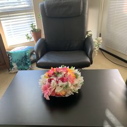 Nice IKEA Leather Chairs Available 