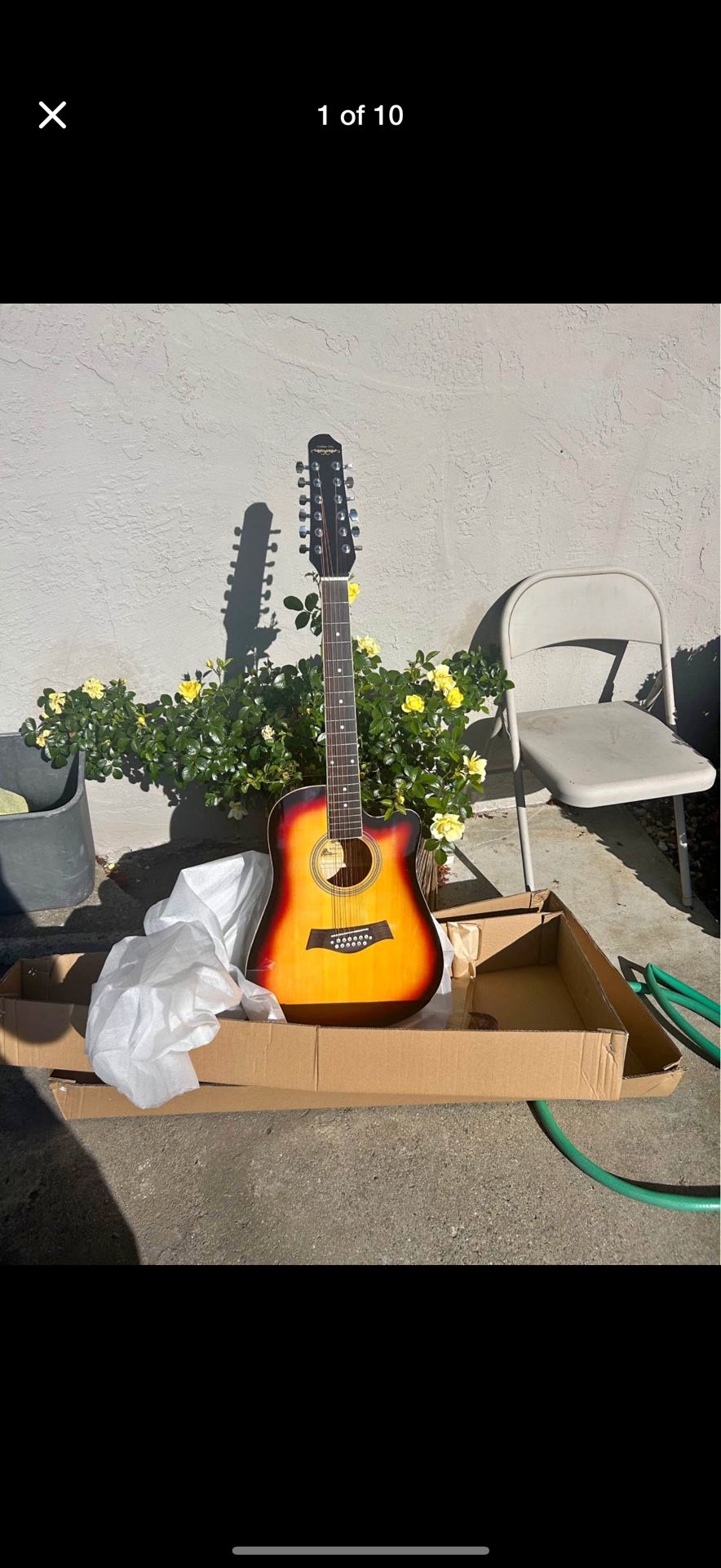 Beautiful 😻 acoustic guitar 🎸 12 strings