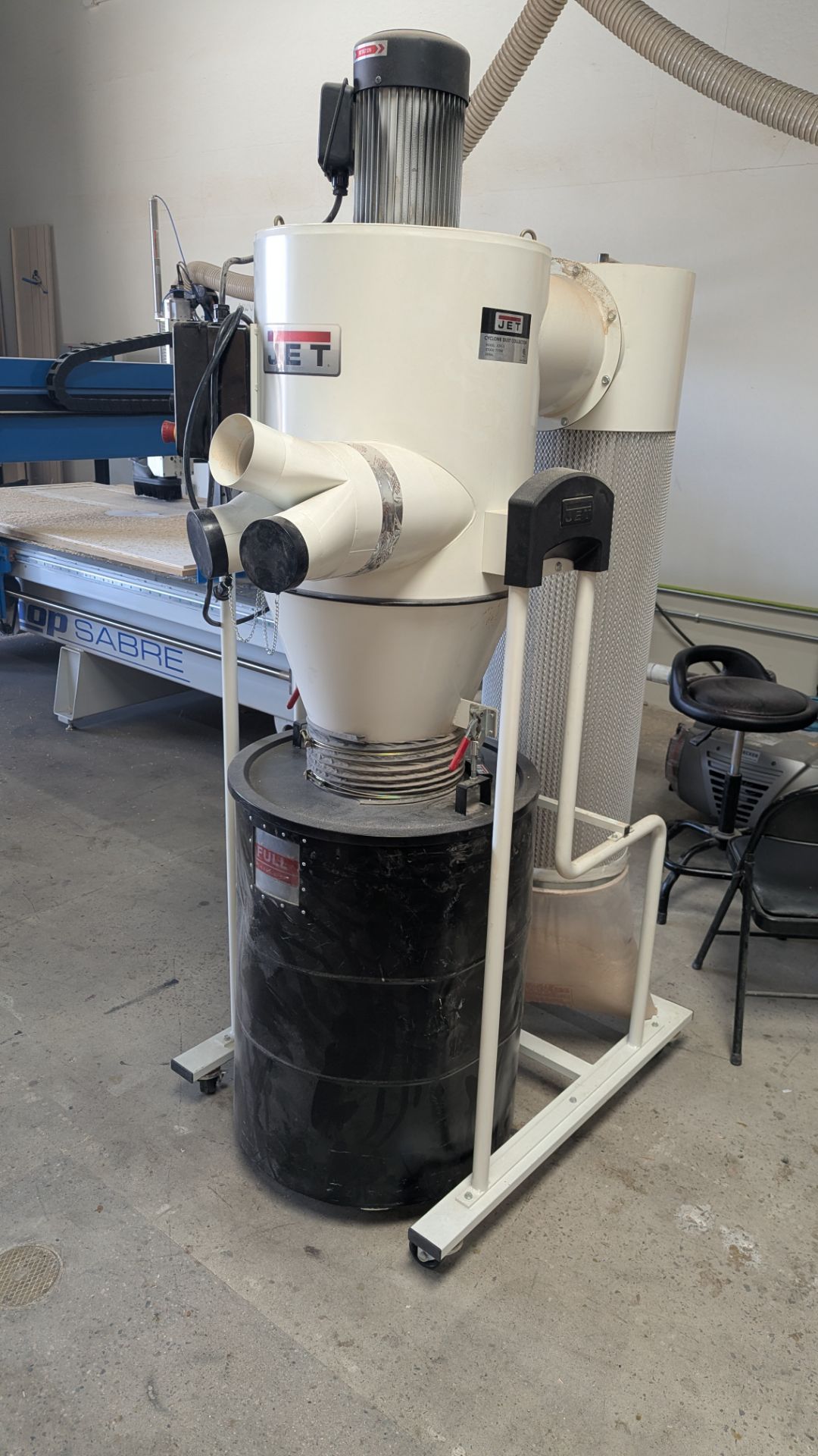 JET 3HP Cyclone Dust Collector