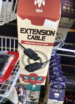 Nintendo 64 n64 extension cable for controllers