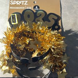 2025 Graduate???  4 Gold Headbands