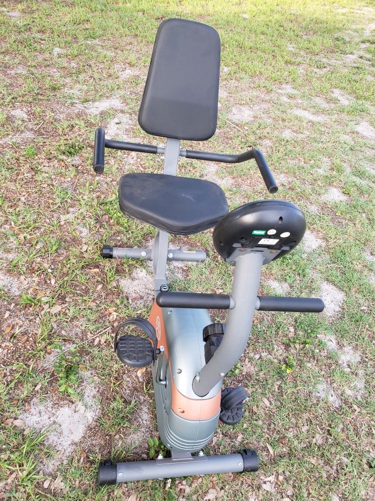 Exercise bike can be broken into easy to take