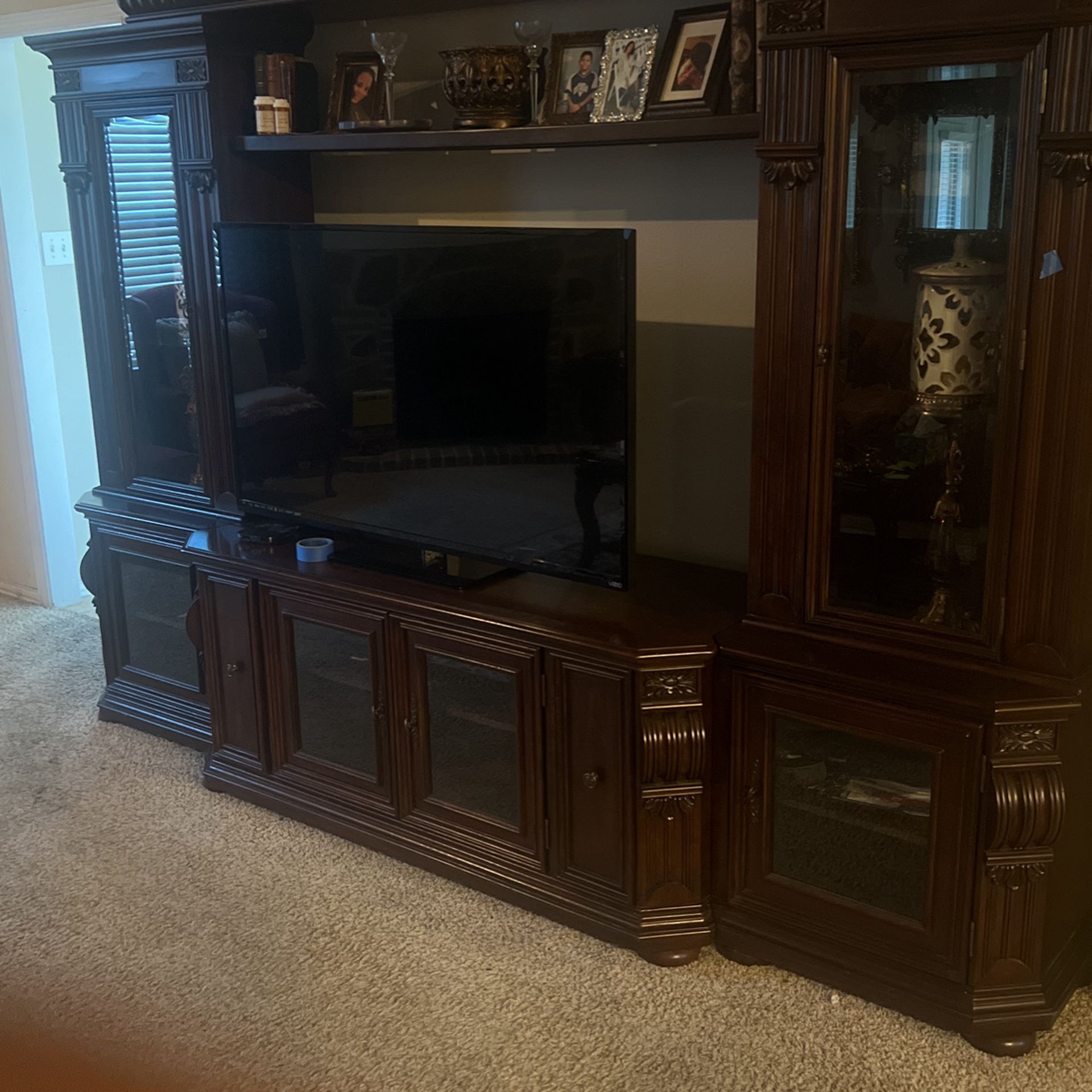 Cherrywood Entertainment Stand 