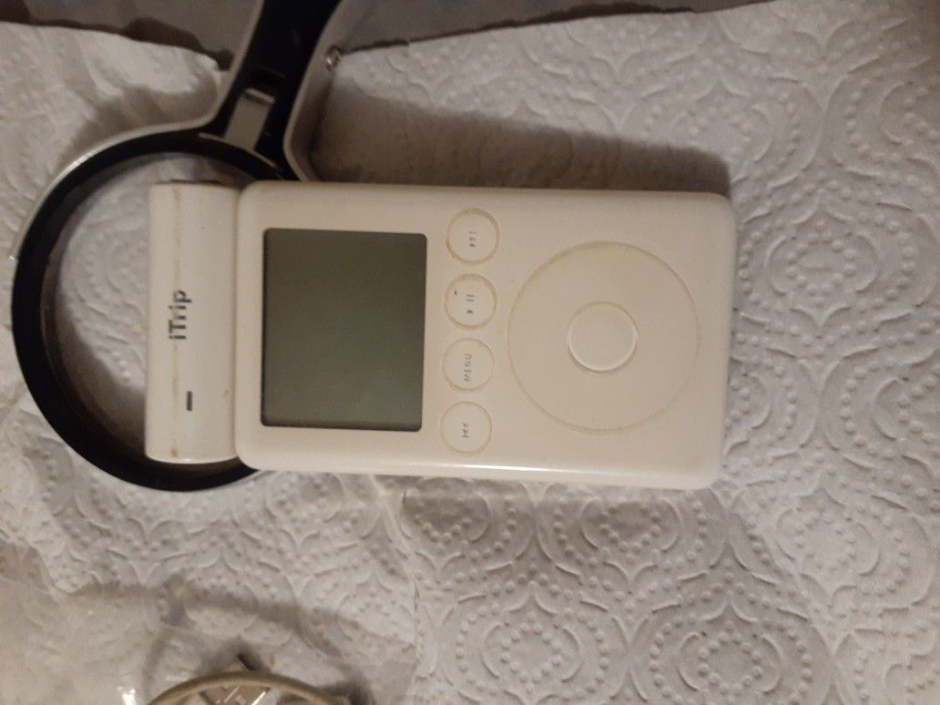 Ipod Classic 10 GB Has Cords External Speaker Screen Good / Needs Battery Replaced
