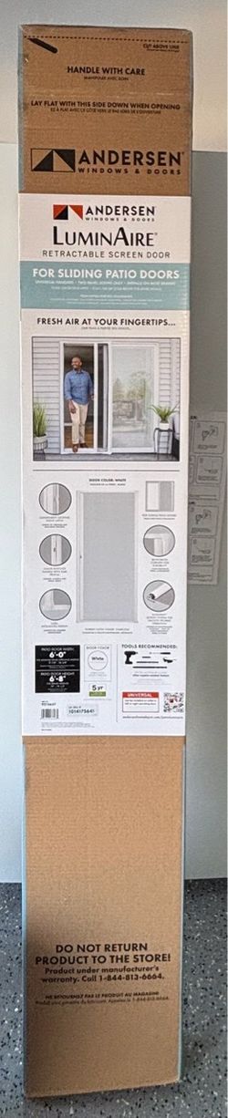 Screen door for sliding glass door