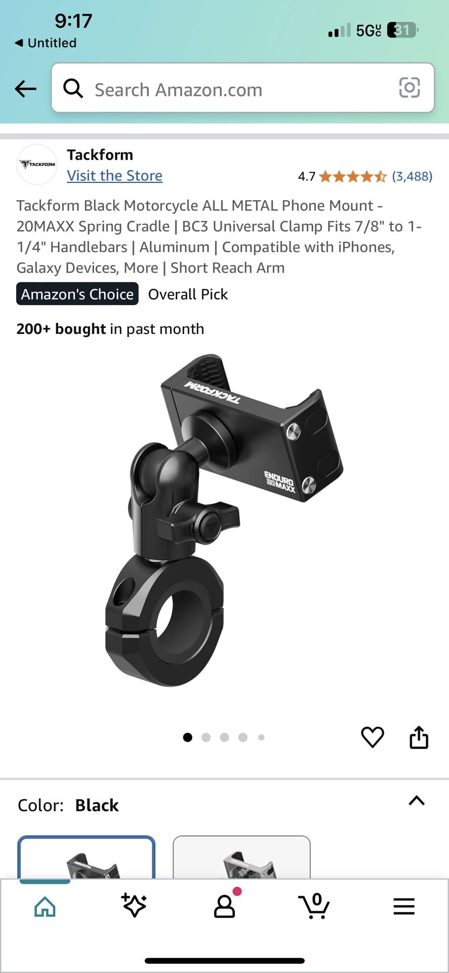 Bike Phone Mount