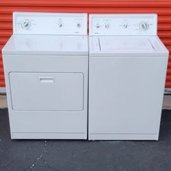 KENMORE WASHER AND DRYER SET WASHING MACHINE ELECTRIC DRYER LIKE NEW 