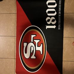 49ers bar mat