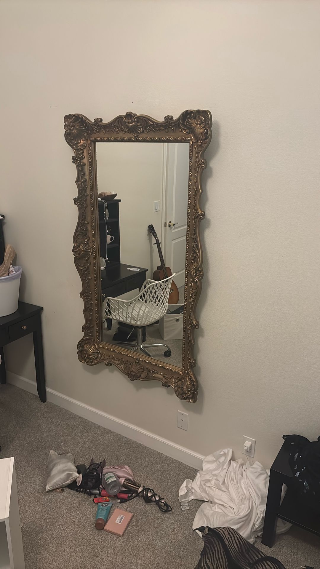 giant vintage mirror