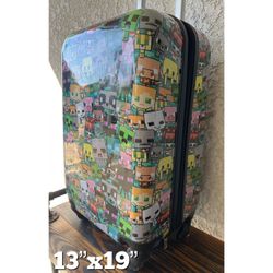 Minecraft Hard Shell Carry-On Luggage 13x19