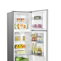 PREMIUM 10 cu. ft. Frost Free Top Freezer Refrigerator in Stainless Steel