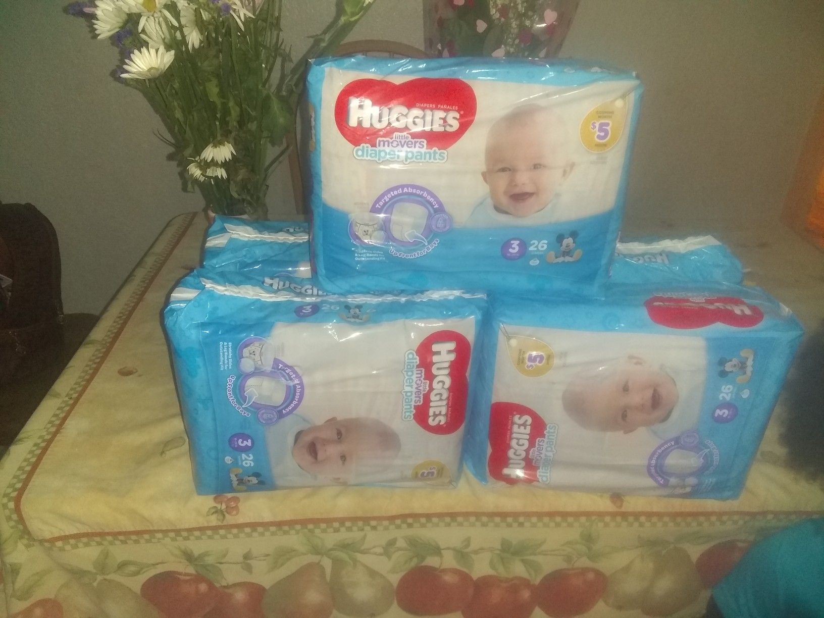 Pampers size 3
