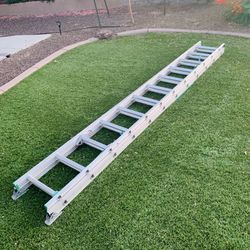 24 Foot Aluminum Extension Ladder