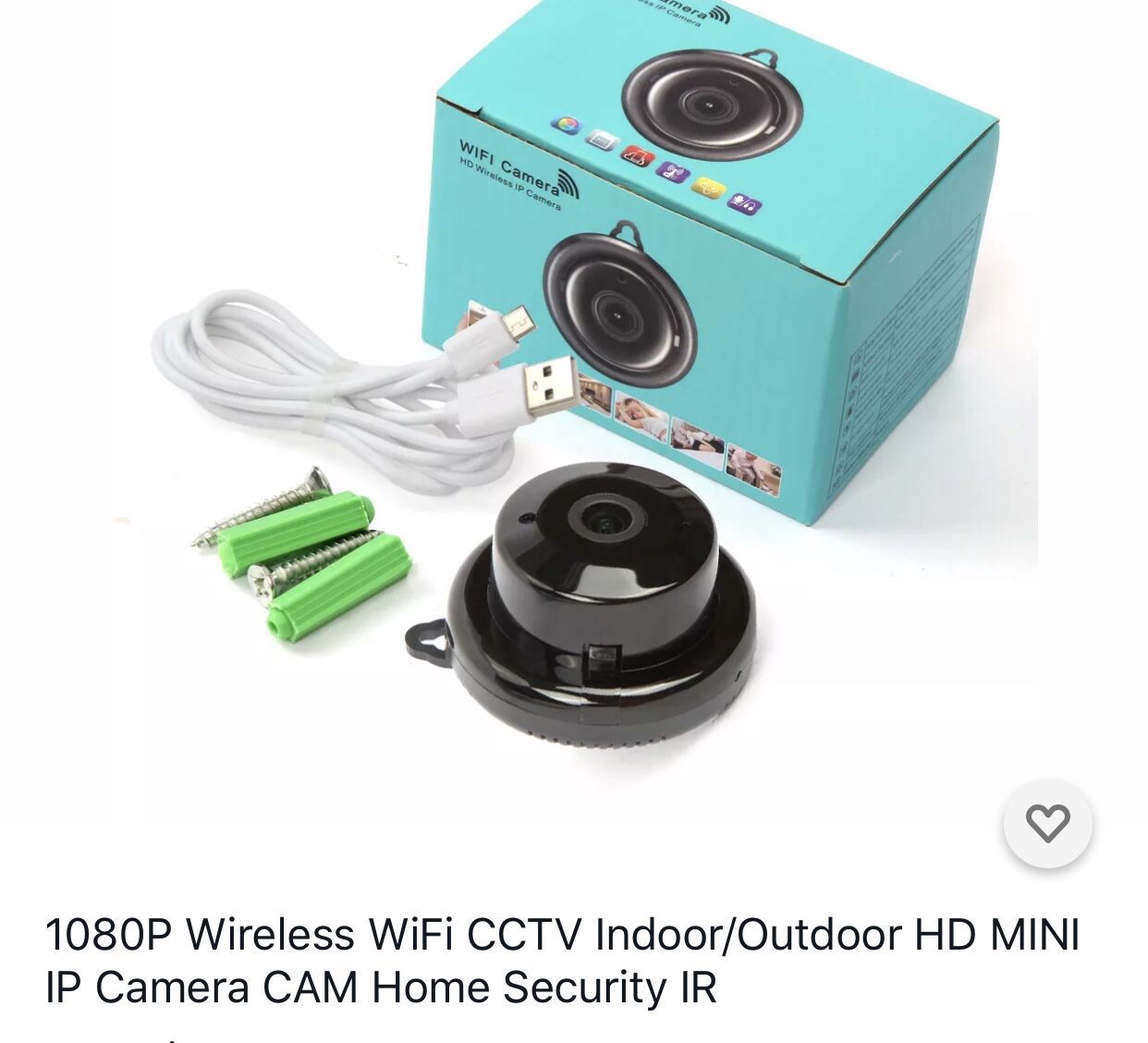 1080P indoor/outdoor CCTV