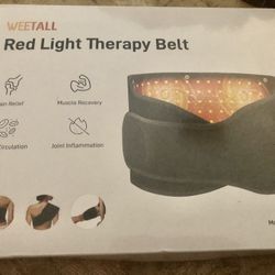 NiB Sealed…Red Light Therapy Belt By Weetall