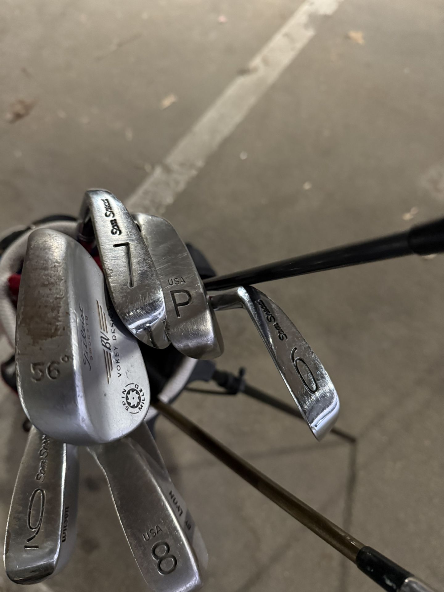 Golf Club Set With Bag