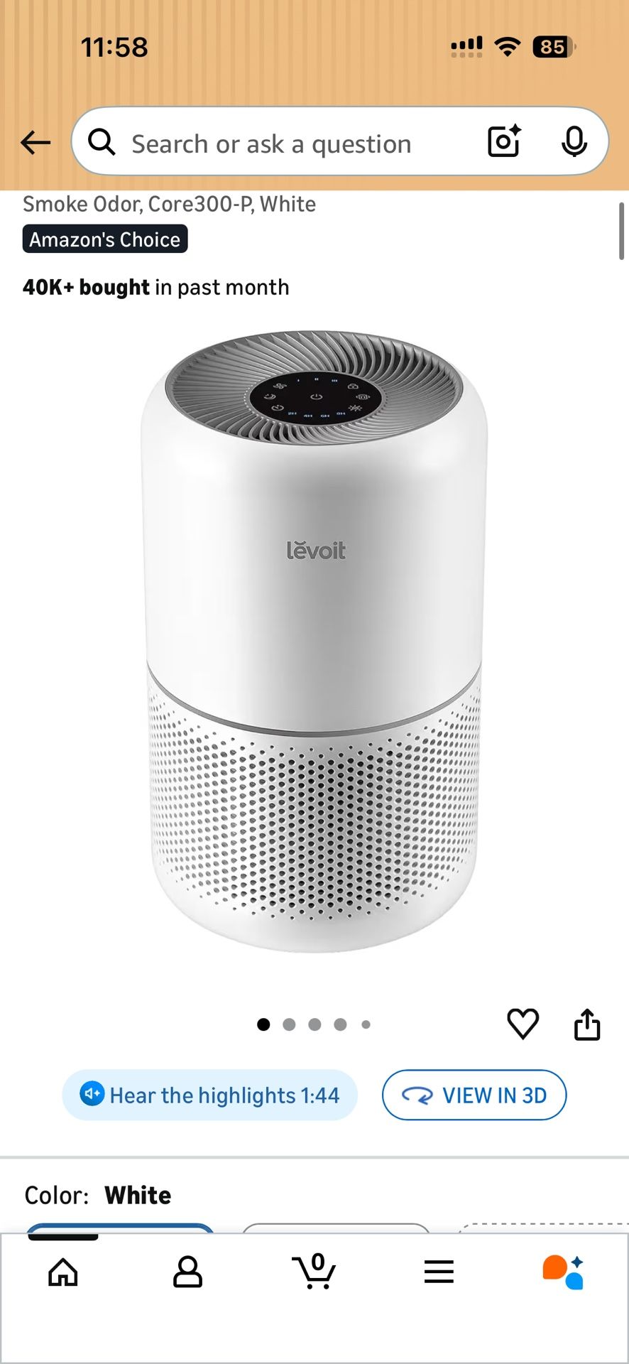 Levoit Air Purifier