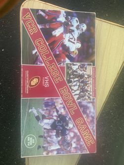 Vintage Colleges Football Board Game