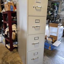 HON 4 Drawer Letter Size W/Extra File Jackets