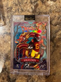 Makai Lemon DRAGON FOOTBALL CARD  TRUE 1/1