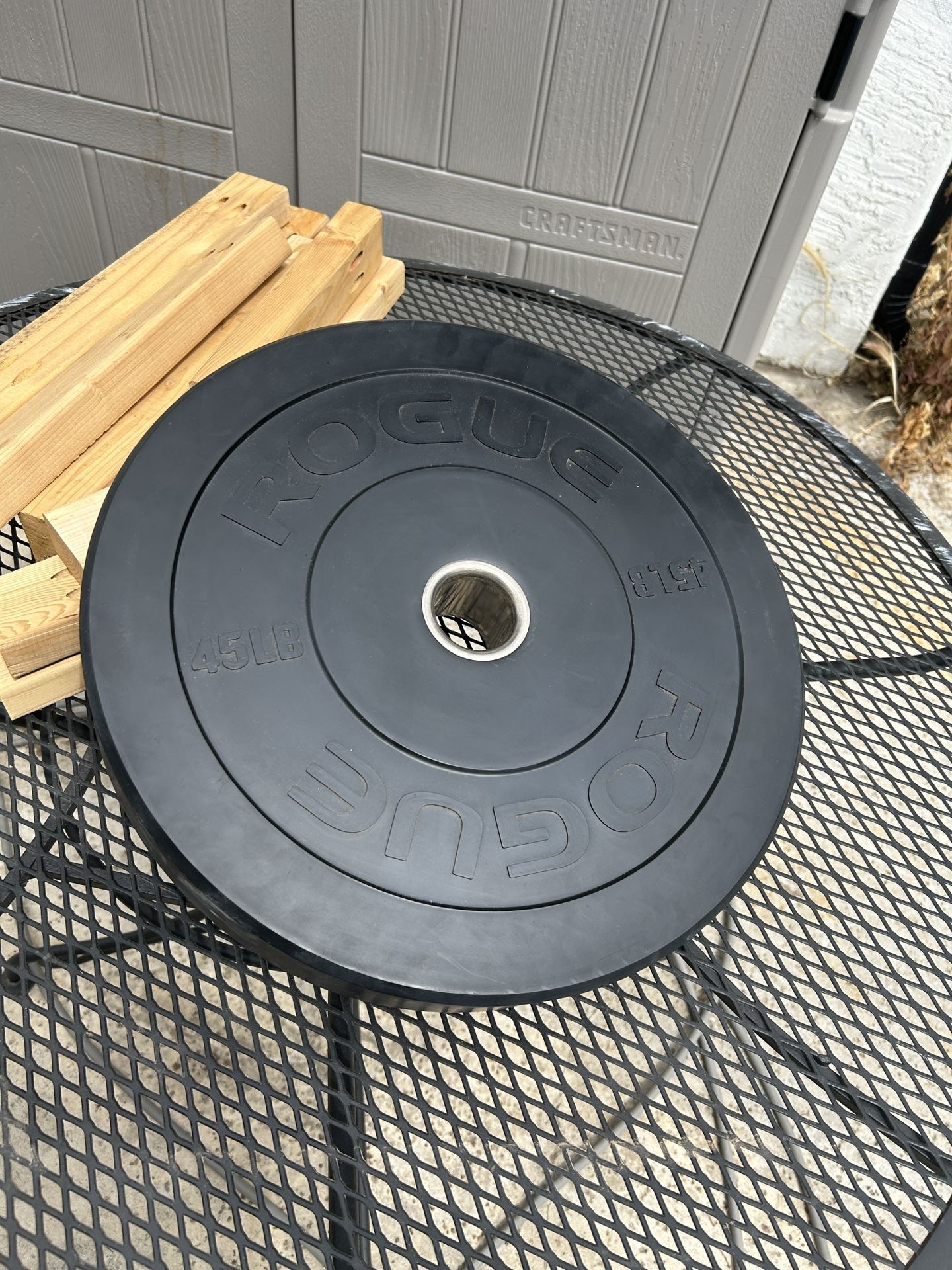 45lbs Rogue Mil Spec Echo Bumper Plates (pair)
