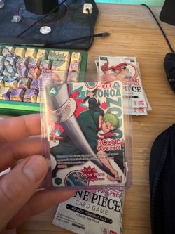 Round1 Promo #PRB02-006 Roronoa Zoro Round One English One Piece