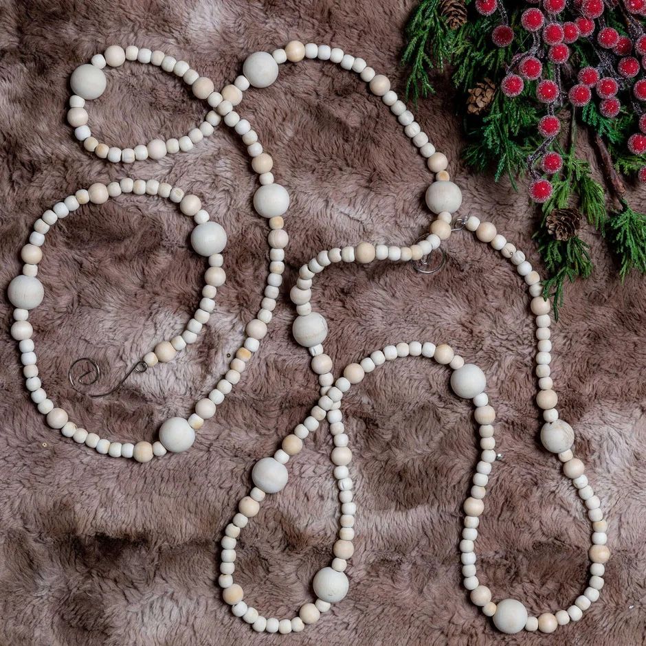 Wooden Decorative Garland