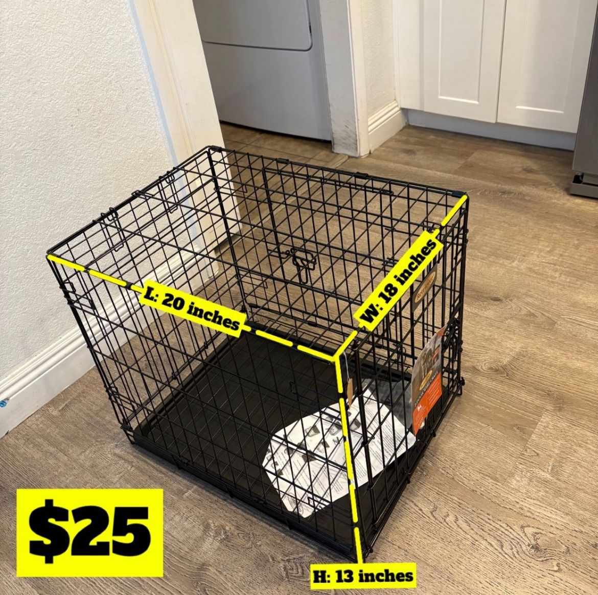 Small Dog Crate New Open Box