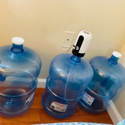 Water Bottles 5 Gallon With Water Pump