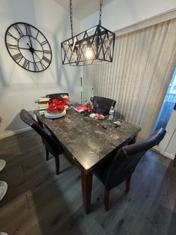 Dinning Room Table- Marble top