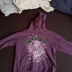 Men’s purple spider hoodie